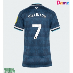 Newcastle United Joelinton #7 Replika Udebanetrøje Dame 2026-27 Kortærmet